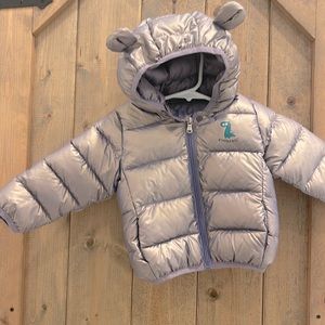 Baby puffer jacket- worn once